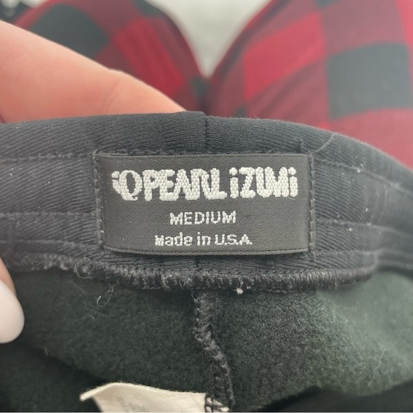 PEARL IZUMI Women’s Fleece lined Black Leggings zipper bottoms size: Medium - Picture 8 of 13